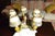 Mediterranean Vintage Portuguese Chandelier Fábrica Sant'Anna Ceramic Art 5 Light W/Chain For Sale - Image 3 of 15