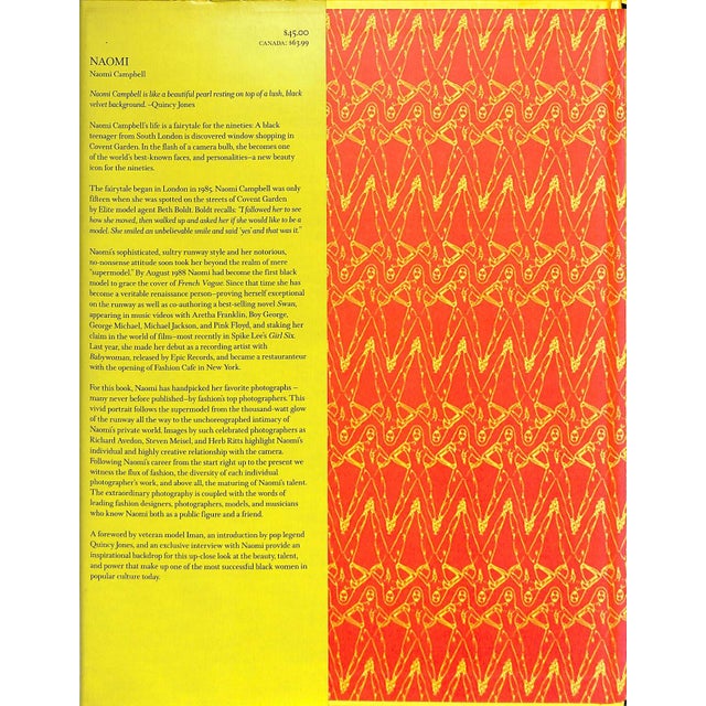 1990s "Naomi" 1996 Campbell, Naomi (Inscribed) For Sale - Image 5 of 12