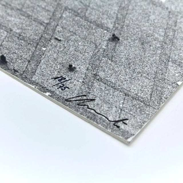 Christo Photograph W.M.-6 1975 Dimensions: 70.5 x 55.5cm Edition 75. This piece is attributed to the mentioned...