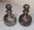 Victorian Pair Antique 19th Century Victorian Silver Plate Scent Cologne Perfume Bottles For Sale - Image 3 of 11