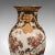 Brown 1960s Small Vintage Ceramic Chinese Satsuma Vase For Sale - Image 8 of 10