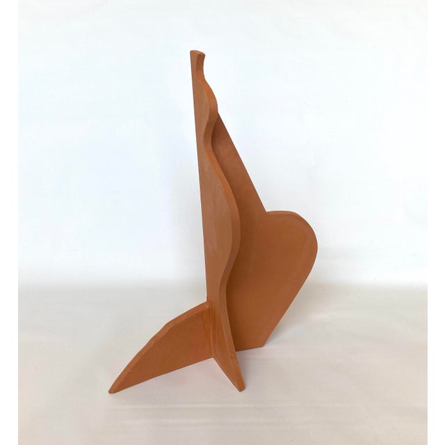 Contemporary Contemporary Slab Built Abstract Ceramic Sculpture For Sale - Image 3 of 5