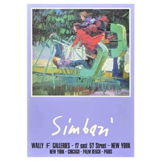 Vintage Poster attributed to Nicola Simbari, New York, 1970s, Original Offset For Sale
