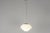 Opaque White Glass Ceiling Lamp, 1930s For Sale - Image 9 of 9