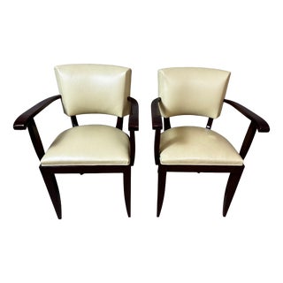 Vintage Art Deco Armchairs, 1930s, Set of 2 For Sale