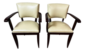 Vintage Art Deco Armchairs, 1930s, Set of 2