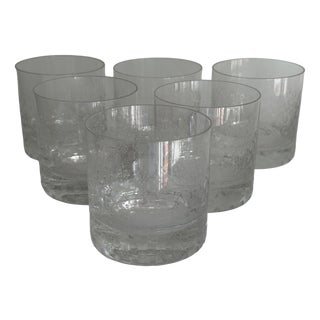 Romanze Form 13000 Whiskybecher Glass by Björn Wiinblad for Rosenthal Studio Line, Germany, 1960s, Set of 6 For Sale