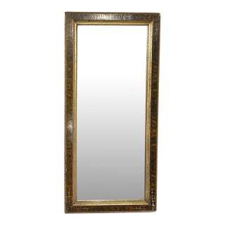 1880s Eastlake Faux Burl and Gilt Picture Frame For Sale