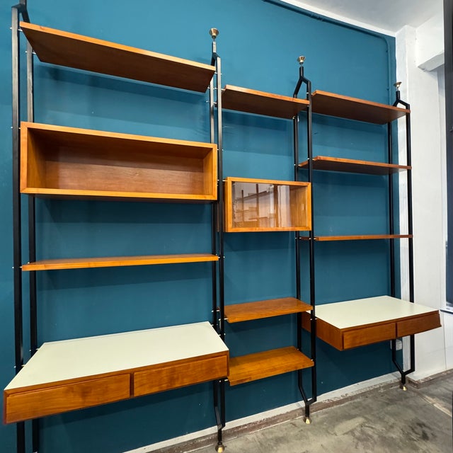 Modular Floor Bookcase, 1960s For Sale - Image 3 of 18