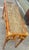 Late 20th Century Coastal Bamboo Sofa Console Table Server Rattan Glass Top For Sale - Image 6 of 12