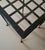 Modern Wrought Iron Latticework Side Table For Sale - Image 3 of 5
