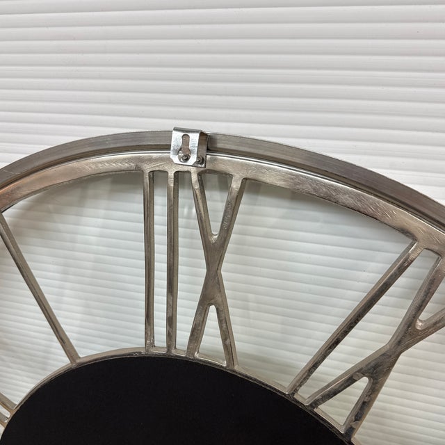 Thomas Moore Sloane Street Wall Clock For Sale In San Francisco - Image 6 of 11