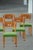 Art Deco Swedish Chairs in Birch & Mohair with Griffin Inlays from Klismos, 1930s, Set of 6 For Sale - Image 4 of 18