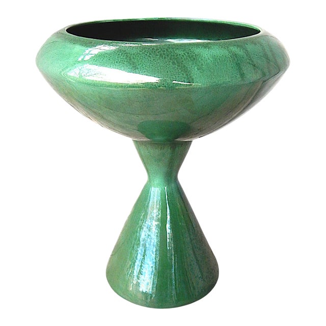 1970's Haeger USA Glazed Ceramic Vase For Sale
