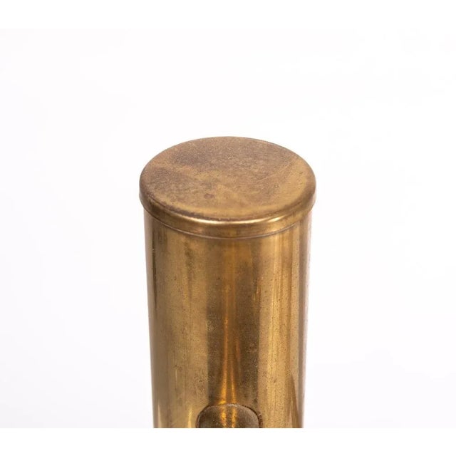 1970s Hollywood Regency Brass Wine Rack, France, 1978 For Sale - Image 5 of 8