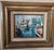Contemporary Sailboats in the Harbor Painting by Edward Barton (1926-2012) For Sale - Image 3 of 9