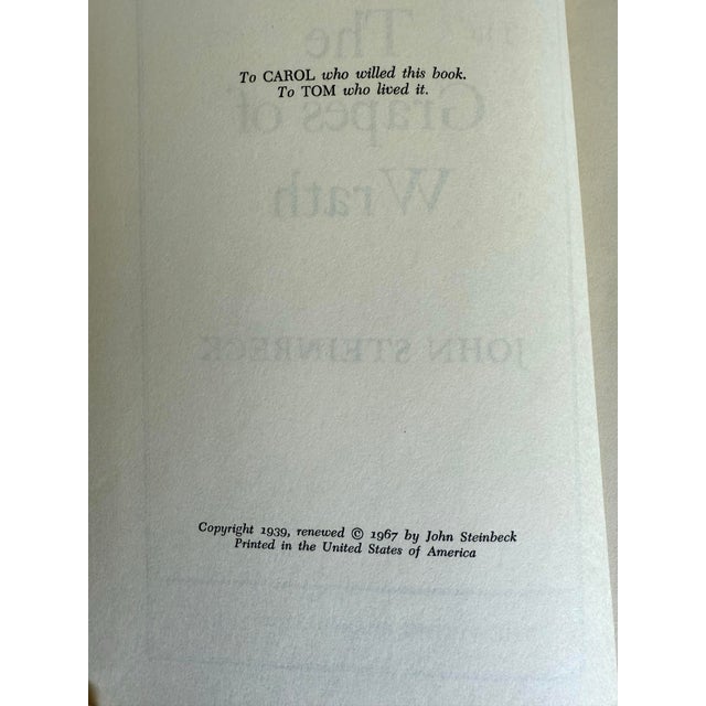 Mid-Century John Steinbeck Hardcover Book Set of 3 – Viking Press For Sale - Image 11 of 12