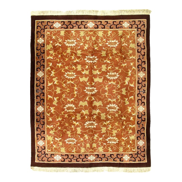 2020s Fine Hand Knotted Tabatian Rug For Sale