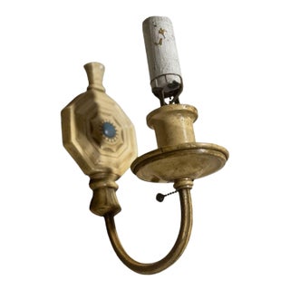 Antique Neoclasdical Style Wall Sconce for Repair For Sale