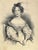 Octave Tessaert, Duchesse De Berry, Lithograph, Mid-19th Century For Sale