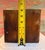 Wood Antique Cypress Architectural Salvage Hand-Carved Wooden Corbels (A Pair) For Sale - Image 7 of 7