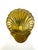 Antique French Brass Shell Dish With Engraved Heraldic Crest, Circa 1900 For Sale In Little Rock - Image 6 of 7