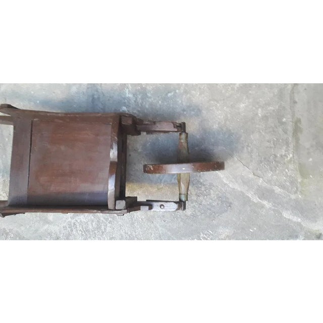 Wood and Wrought Iron Cart, 1800s For Sale - Image 3 of 6