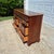 Vaughan 1990s Vaughan Early American Colonial Revival Cherry Chest of Drawers Dresser Bureau W/ Door & 11-Drawers For Sale - Image 4 of 14