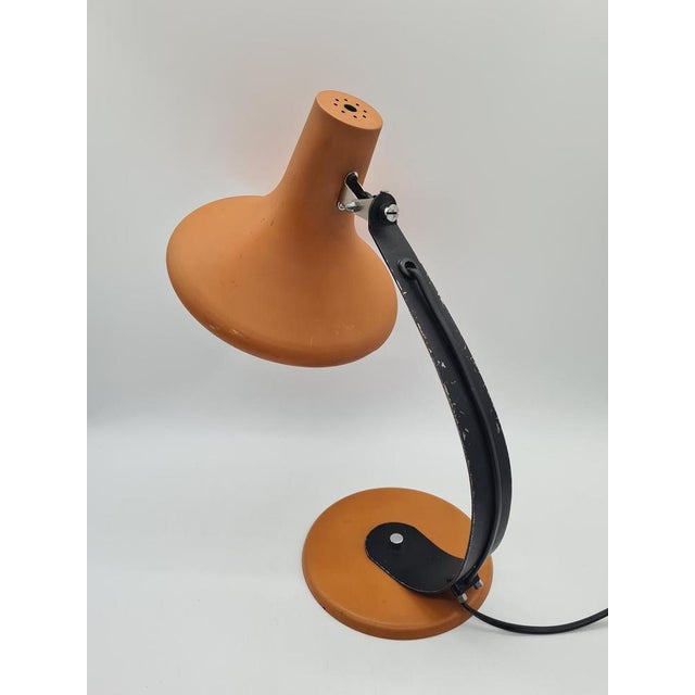Metal Vintage Space Age Desk Lamp, 1970s For Sale - Image 7 of 11