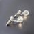 1990s Pair of Tiffany & Co Estate Golf Ball Cufflinks Sterling Silver 15.39 Grams For Sale - Image 4 of 11