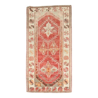 Early 20th Century Zabihi Collection Turkish Oushak Small Rug - 3'1" x 5'7" For Sale