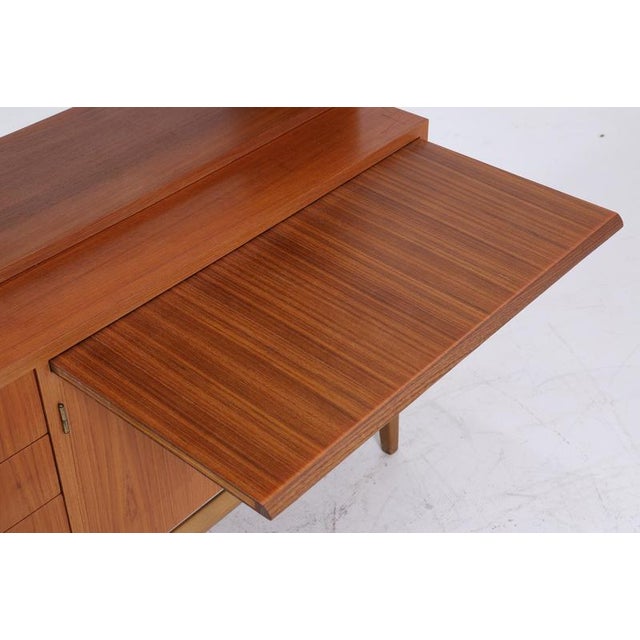 Mid-Century Bookcase with Sliding Doors, 1960s For Sale - Image 6 of 11