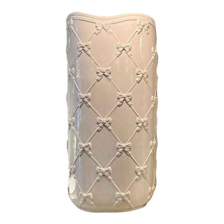 Lord & Taylor Oversized Vase / Umbrella Container Chairish