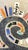 Black Post Punk Artist Uli Boege Ceramic and Concrete Mosaic Iron Dining Table Monumental Los Angeles Artist 1995 Indoor/Outdoor For Sale - Image 8 of 18