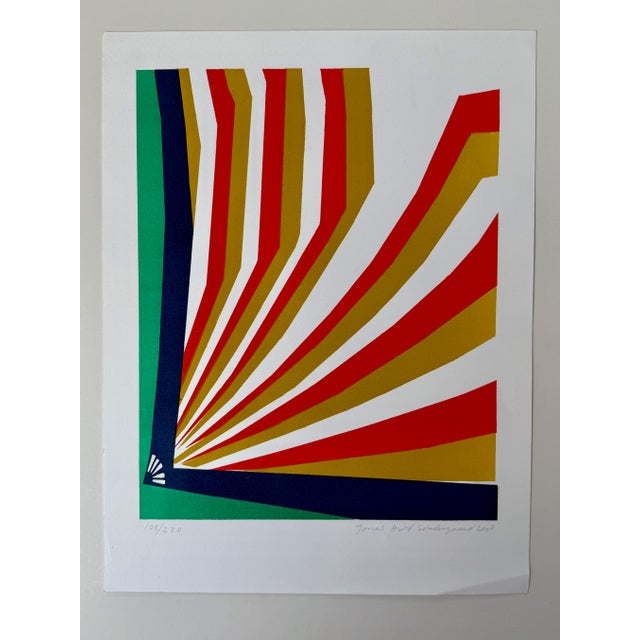 Jonas Hvid Søndergaard, Abstract Composition, 2007, Lithograph For Sale - Image 4 of 4
