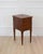 Wood French 19th Century Louis XVI Style Side Table with Fitted Mirror For Sale - Image 7 of 12
