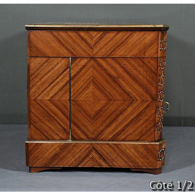 Mid-19th Century Napoleon III Marquetry Liqueur Cellar For Sale - Image 18 of 18