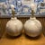 Pair of Vintage Ceramic Table Lamps – Organic Modern Sculptural Pottery, Mineral Glaze (Kelly Wearstler Style) For Sale In Nantucket - Image 6 of 12