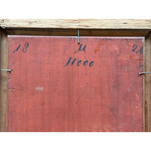 Signed Dutch Genre Scene of a Musician, Oil on Panel, Early 19th Century For Sale - Image 7 of 10