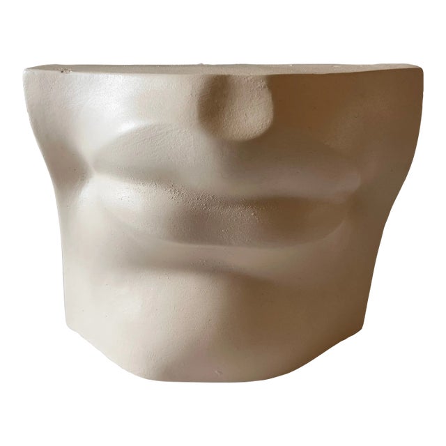 Vintage Italian Renaissance Michelangelo's "David" Plaster Mouth For Sale