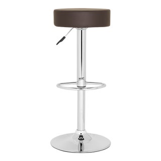 Dainton Swivel Barstool in Brown For Sale