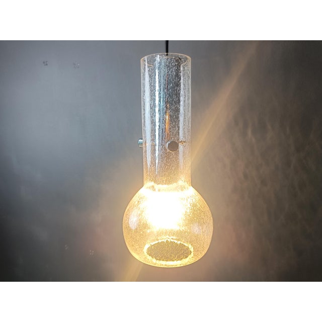 Mid-Century Modern Vintage Murano Glass Pendant Light, 1970s For Sale - Image 3 of 11