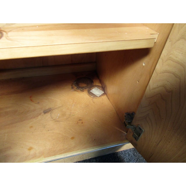 Mid-Century Modern 1960s Wood Server by American of Martinsville For Sale - Image 3 of 12