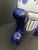Mid-Century Modern Vintage MCM Chinoiserie Hand Painted Footed Porcelain Vase For Sale - Image 3 of 5