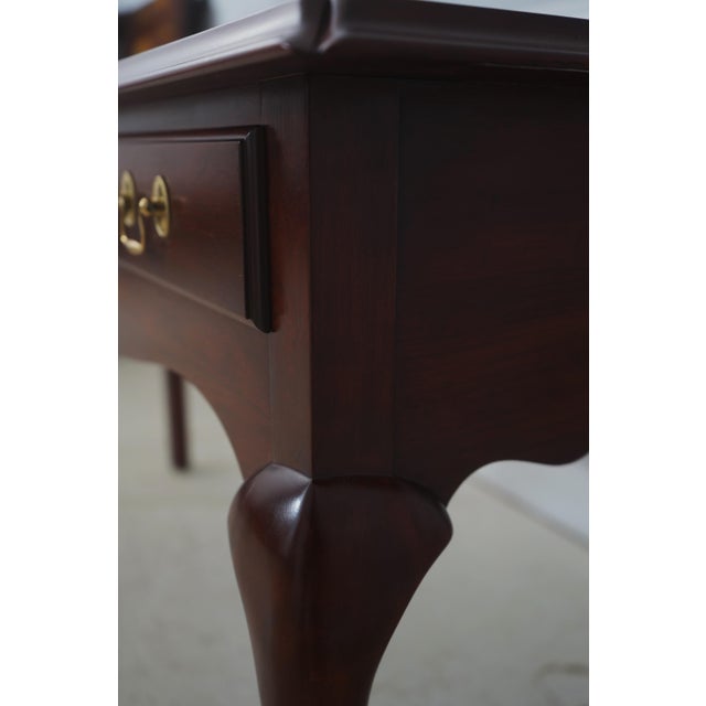 Henkel Harris Cherry 3 Drawer Sofa Table For Sale - Image 14 of 18