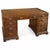 Brown National Mt. Airy Burlwood Campaign-Style Desk For Sale - Image 8 of 8