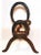 Folk Art Antique Folk Art Style Andirons Horseshoe Construction - A Pair For Sale - Image 3 of 4