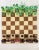 Glass Late 20th Century Art Glass Murano Attributed Chess Set and Inlaid Wood Board For Sale - Image 7 of 7