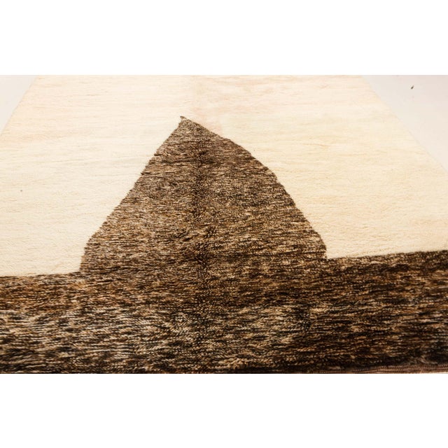 Blush Modern Tribal Style Moroccan Wool Rug by Doris Leslie Blau For Sale - Image 8 of 10
