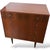 Black Mid-Century Modern Chest Drawers with Brass Tips, 1950s For Sale - Image 8 of 9